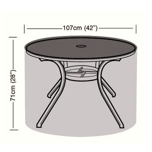 Oren Preserver - 4 Seater Circular Table Cover - 107cm