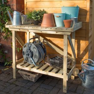 Wooden Potting Bench