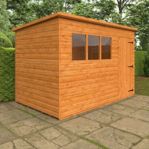 Redlands 10' x 6' Shiplap Pent Shed