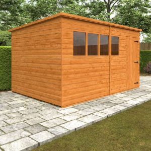 Redlands 12' x 8' Shiplap Pent Shed