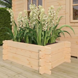 Redlands 4' x 3' Raised Flower Bed - 19mm