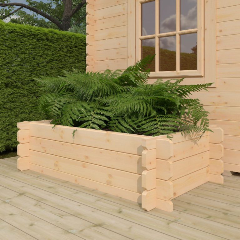 Redlands 5' x 3' Raised Flower Bed - 19mm