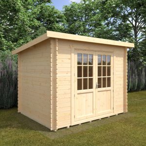 Redlands 10' x 8' Erin Log Cabin - 28mm