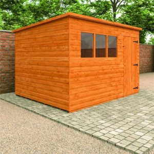 Redlands 10' x 8' Shiplap Pent Shed