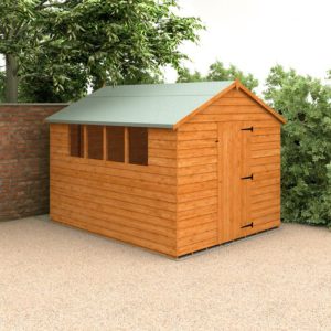 Redlands 8' x 10' Overlap Apex Shed