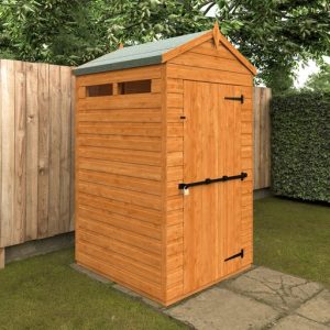 Redlands 4' x 4' Shiplap Modular Apex Security Shed