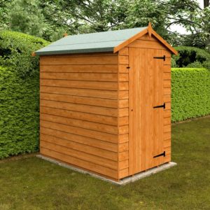 Redlands 4' x 6' Windowless Overlap Apex Shed