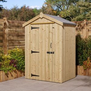 Rowlinson Heritage 4' x 3' Windowless Pressure Treated Apex Shed