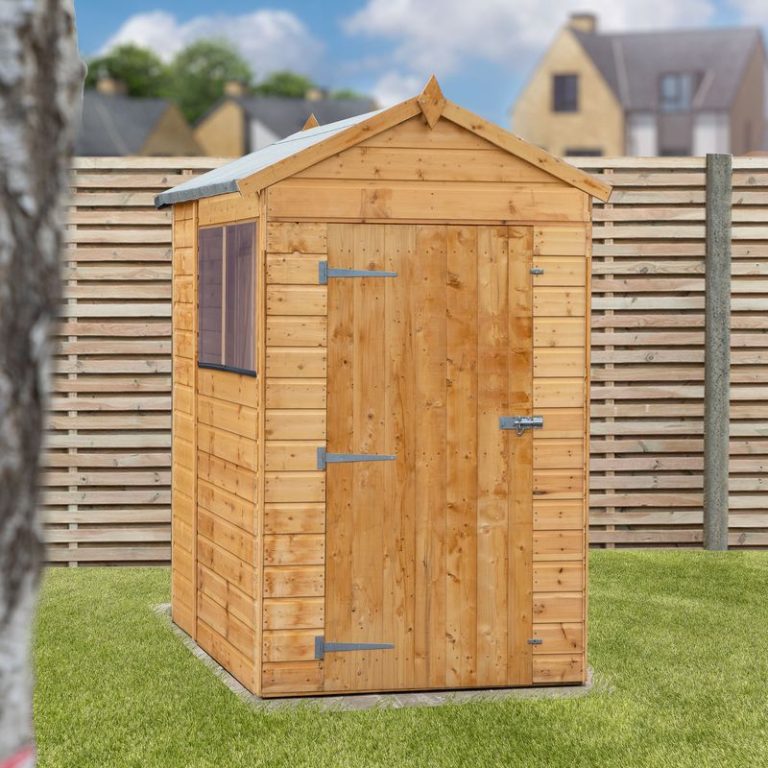 Adley 6' x 4' Premium Shiplap Modular Apex Shed