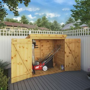 Adley 5' x 3' Tongue and Groove Pent Mower Store