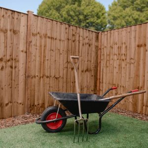 Adley 6' x 6' Pressure Treated Feather Edge Flat Top Fence Panel