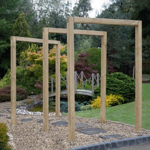 Forest Sleeper Garden Arch Set 5'3 x 0'4 (3PK)