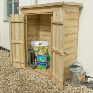 3'6 x 2' Forest Shiplap Pent  Midi Wooden Garden Storage - Outdoor Patio Storage (1m x 0.55m)