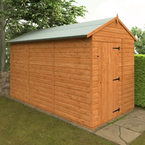 Redlands 6' x 12' Windowless Shiplap Modular Apex Shed