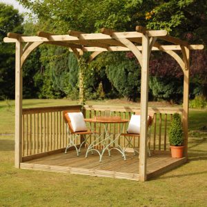 Hartwood Supreme Pergola Decking Kit