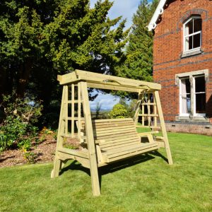 Moorvalley 3 Seater Classic Trellis Swing Seat