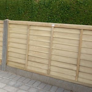 Forest 6' x 3' Pressure Treated Overlap Fence Panel (1.83m x 0.91m)