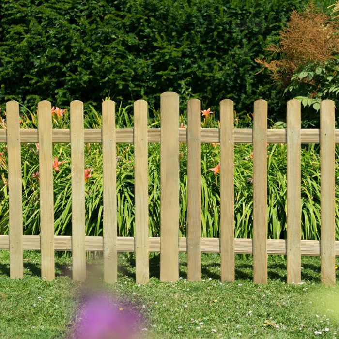 Hartwood 3' x 6' Pressure Treated Picket Fence Panel