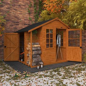 8'x8' Tiger Loglap Multi Store - Wooden Summerhouse Storage Shed - Whichshed.co.uk