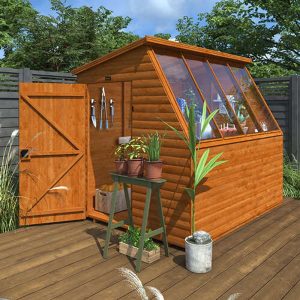 10'x6' Tiger Loglap Potting Sheds - Garden Potting Shed - Whichshed.co.uk