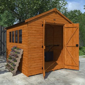 10'x7' Tiger Loglap Heavyweight Workshop Shed - Whichshed.co.uk