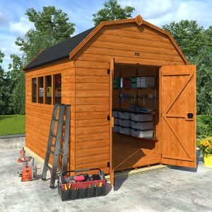 Garden Gym Room - 10'x8' Tiger Mini Barn - Whichshed.co.uk