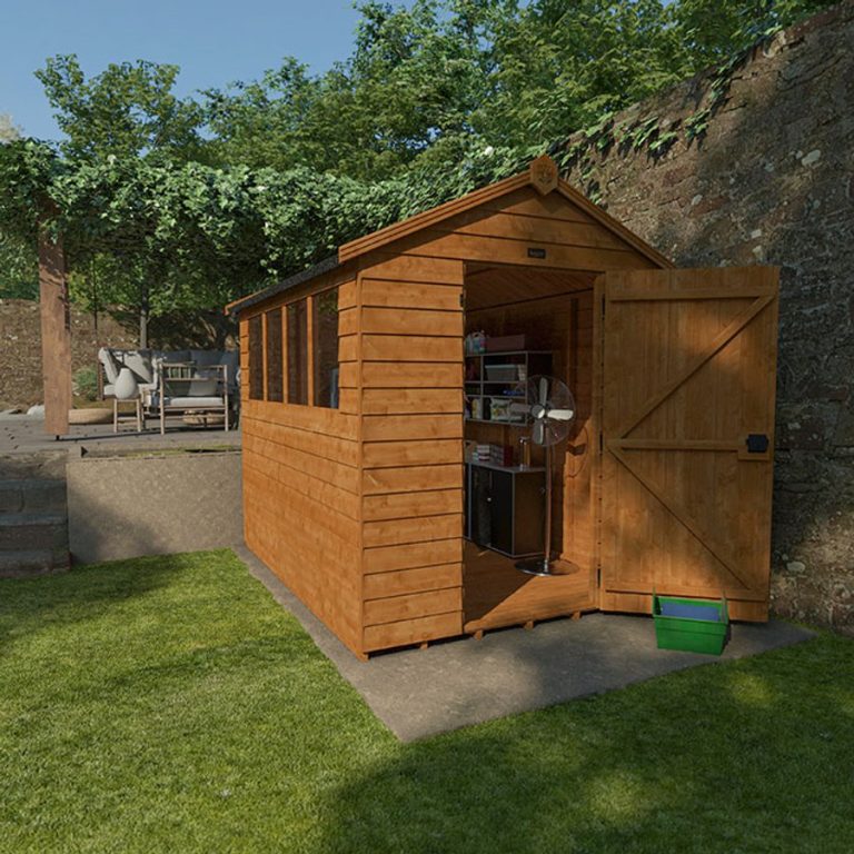 6'x4' Tiger Overlap Apex Shed - Whichshed.co.uk