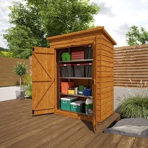 5'x3' Tiger Overlap Double Toolshed - Whichshed.co.uk