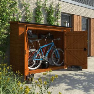 7'x3' Tiger Pent Bike Store - Whichshed.co.uk