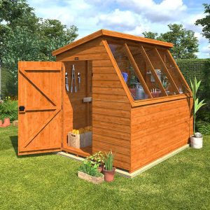 10'x6' Tiger Potting Sheds - Heavy Duty Framing - Garden Potting Shed - Whichshed.co.uk