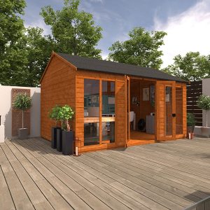 12'x10' Tiger Retreat Contemporary Summerhouse - Whichshed.co.uk