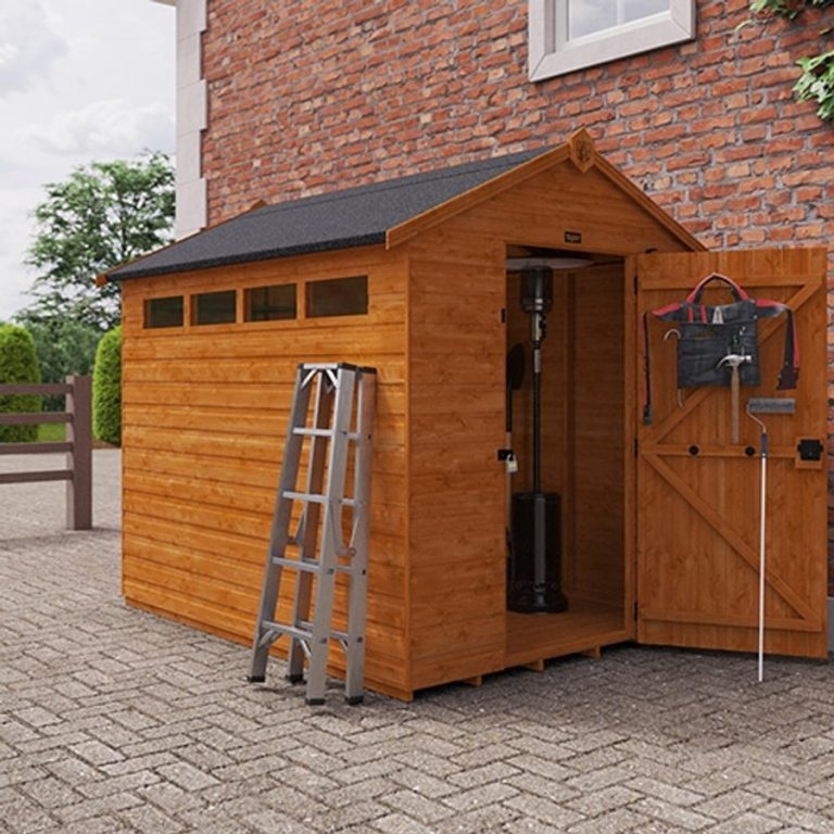 12'x6' Tiger Security Apex Shed - Whichshed.co.uk