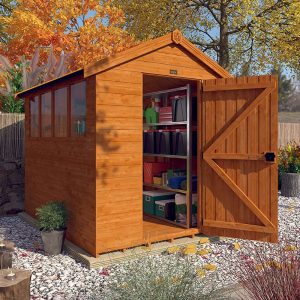 10'x8' Tiger Shiplap Apex Shed - Heavy Duty Shiplap Sheds - Whichshed.co.uk