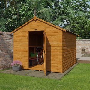 10'x6' Tiger Shiplap Windowless Apex Shed Plus - Whichshed.co.uk