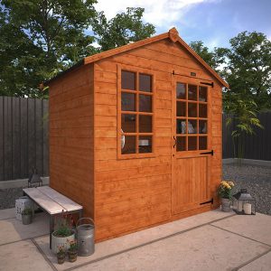 5'x7' Tiger Summer Breeze Summerhouse - Whichshed.co.uk