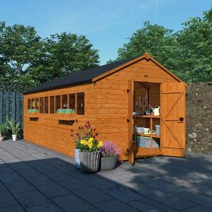 12'x10' Tiger XL Heavyweight Workshop Shed - Whichshed.co.uk