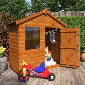 3'x5' Tigercub Hideout House - Playhouse - Whichshed.co.uk