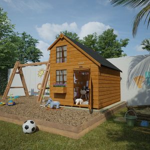 4'x8' Tigercub Magic Mansion Playhouse - Whichshed.co.uk