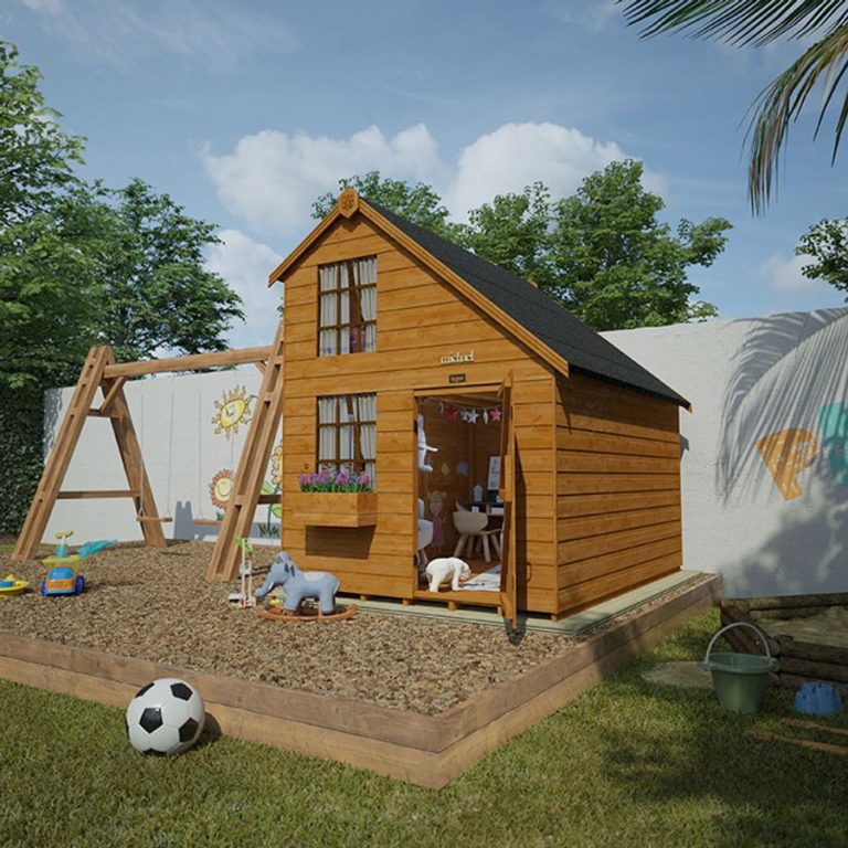 8'x6' Tigercub Magic Mansion Playhouse - Whichshed.co.uk