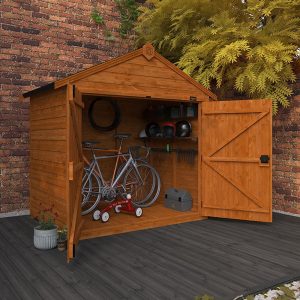 3'x6' Shiplap Apex Bike Sheds - TigerFlex - Whichshed.co.uk