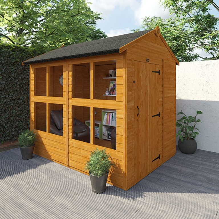 12'x4' TigerFlex® Shiplap Apex Sunroom - Whichshed.co.uk