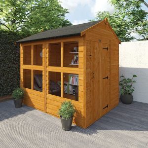 12'x6' TigerFlex® Shiplap Apex Sunroom - Whichshed.co.uk