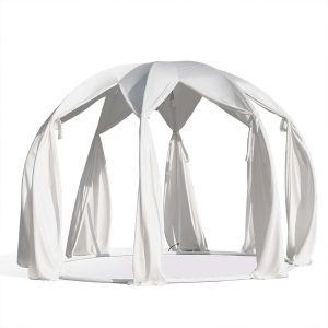 St Tropez Igloo  - Silver / 230cm