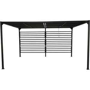 Marseille Aluminium Pergola - Black