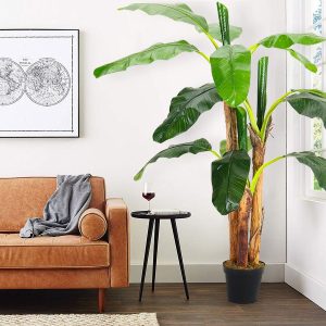 180CM Height Artificial Plants Banana Tree with Pot