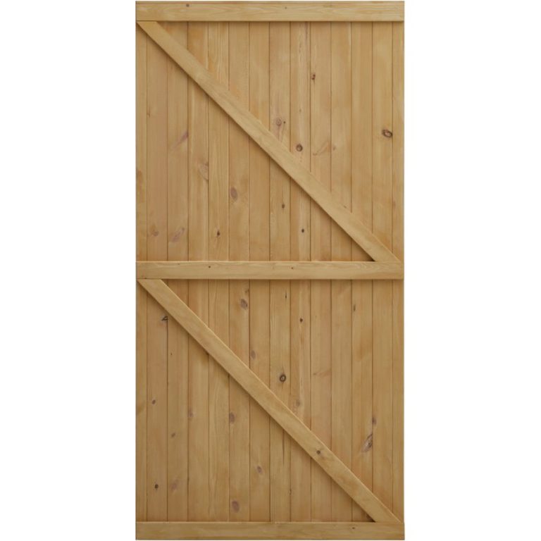 91CM Wide Pine Wood Garden Gate with Latch