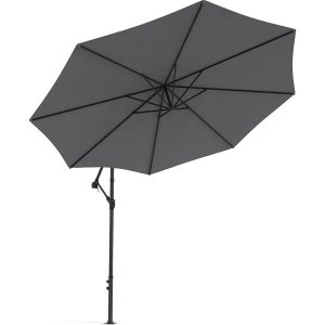 Dark Grey 3M Outdoor Cantilever Parasol Umbrella