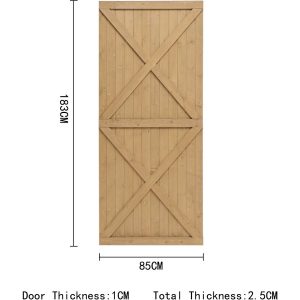 183CM Height Pine Wood Garden Gate