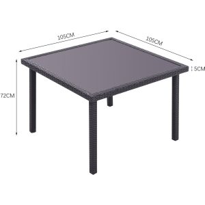 Square/Rectangular Outdoor Dining Table