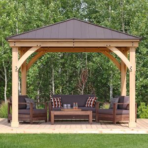 Meridian Gazebo - Natural / 12ft